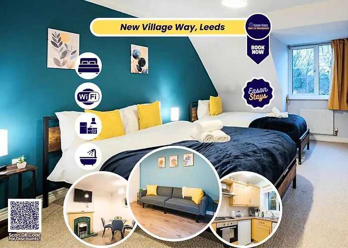 Morley Retreat Modern 3 Bed * Churwell